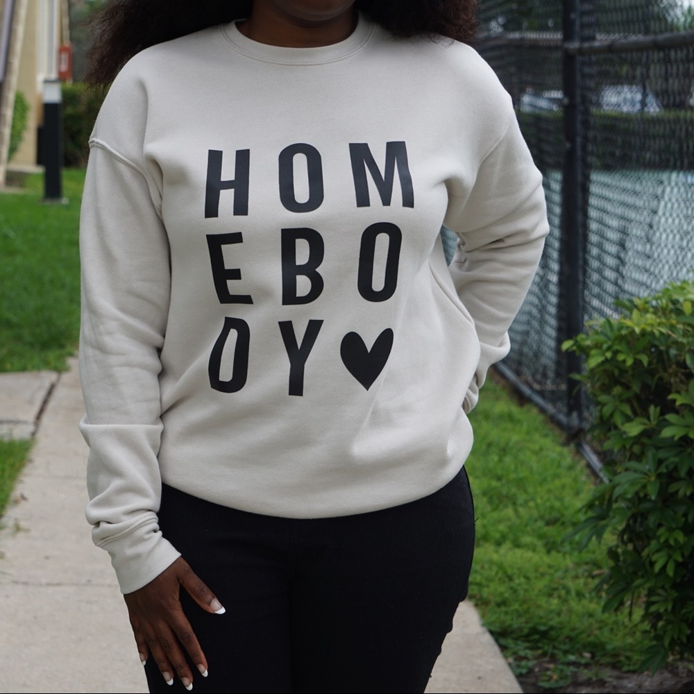 Crewneck “Homebody” Long Sleeve Sweatshirt